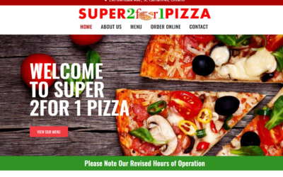 Super 2 For 1 Pizza